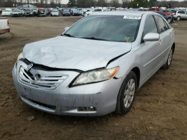 4T1BK46K77U520309 - 2007 TOYOTA CAMRY NEW SILVER photo 2