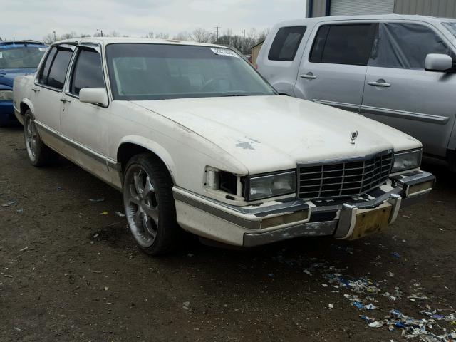 1G6CD53B9P4218262 - 1993 CADILLAC DEVILLE WHITE photo 1