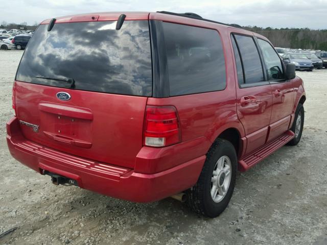 1FMRU15W13LA07052 - 2003 FORD EXPEDITION MAROON photo 4