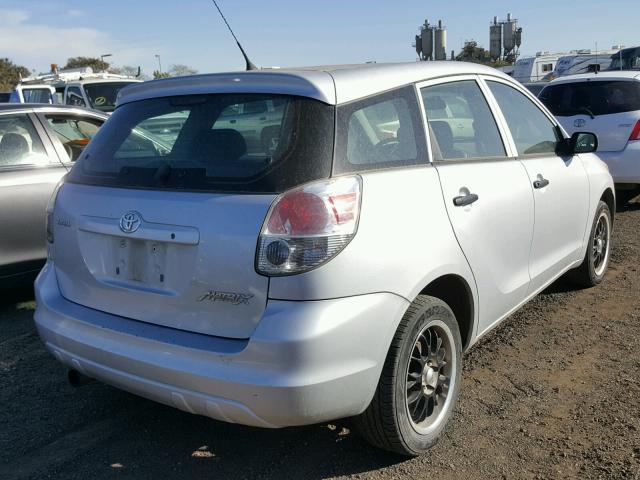 2T1KR32EX6C593227 - 2006 TOYOTA COROLLA MA SILVER photo 4