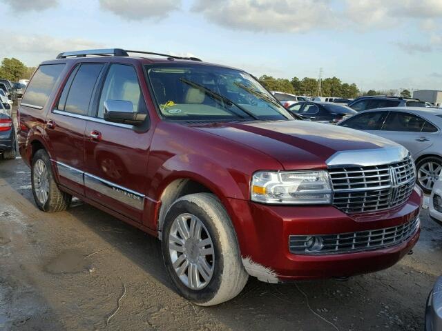 5LMJJ2H56DEL08353 - 2013 LINCOLN NAVIGATOR წითელი ფოტო 1