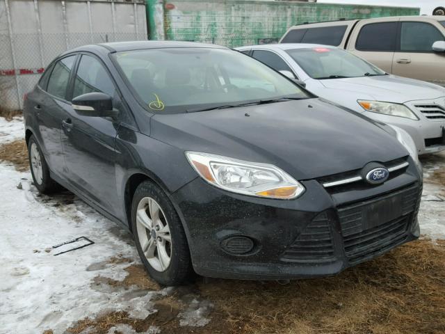 1FADP3F2XEL420562 - 2014 FORD FOCUS SE BLACK photo 1