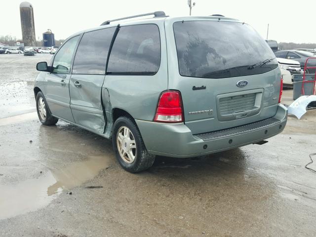 2FMZA52287BA08884 - 2007 FORD FREESTAR S GREEN photo 3