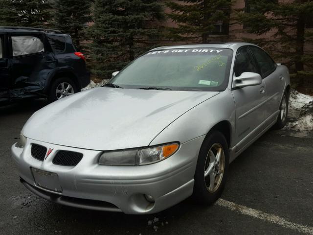 1G2WP52K22F281546 - 2002 PONTIAC GRAND PRIX SILVER photo 2