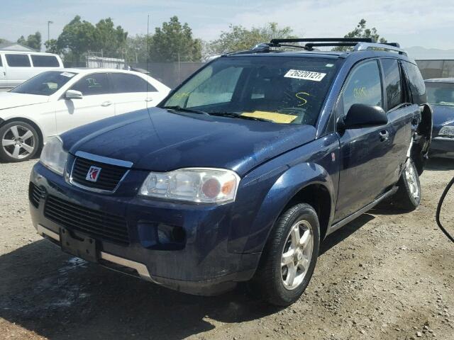 5GZCZ33D87S808483 - 2007 SATURN VUE BLUE photo 2