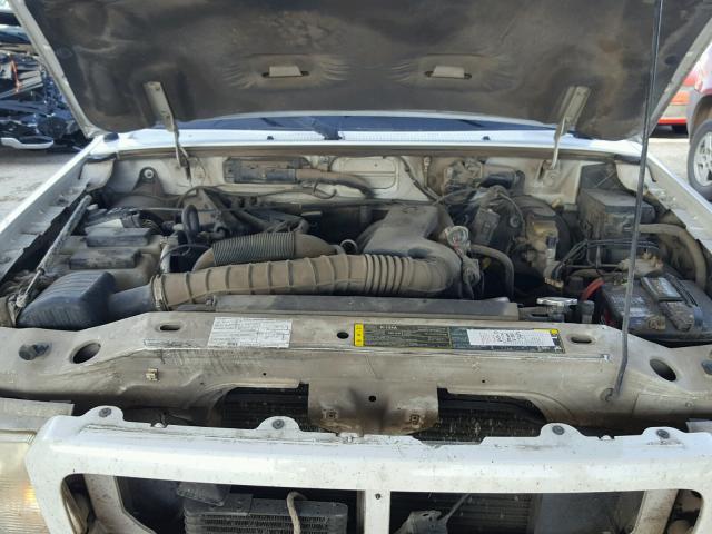 1FTYR10U24PA84174 - 2004 FORD RANGER WHITE photo 7