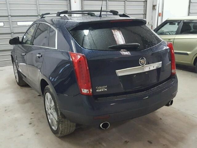 3GYFNBEY0BS556255 - 2011 CADILLAC SRX PERFOR BLUE photo 3