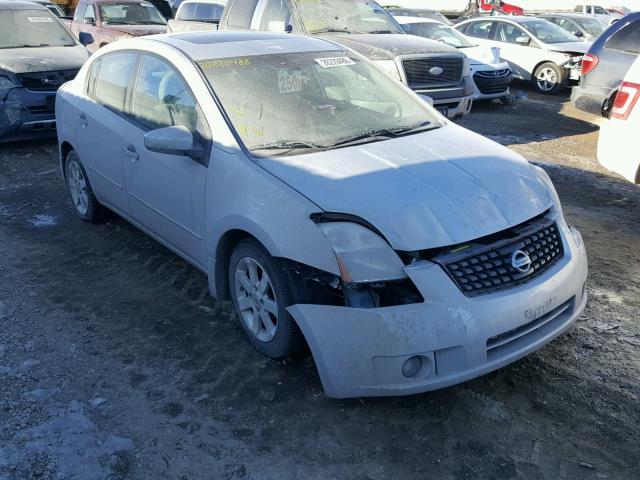 3N1AB61E68L693847 - 2008 NISSAN SENTRA 2.0 SILVER photo 1