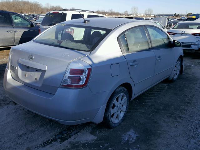 3N1AB61E68L693847 - 2008 NISSAN SENTRA 2.0 SILVER photo 4