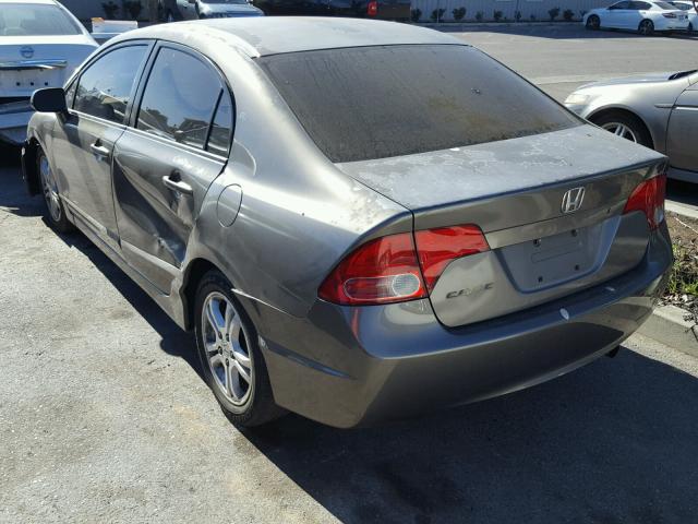 2HGFA165X7H508466 - 2007 HONDA CIVIC LX BROWN photo 3