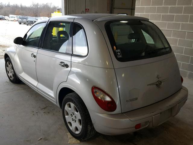 3A4FY48B97T504375 - 2007 CHRYSLER PT CRUISER SILVER photo 3