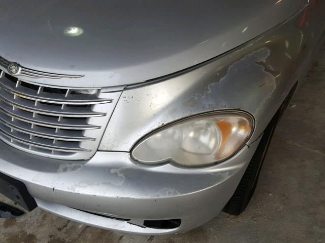 3A4FY48B97T504375 - 2007 CHRYSLER PT CRUISER SILVER photo 9