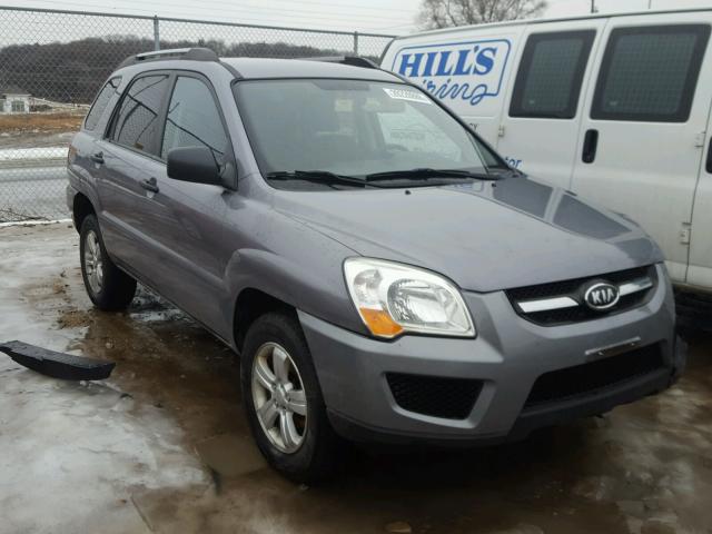 KNDJF724997593373 - 2009 KIA SPORTAGE L GRAY photo 1