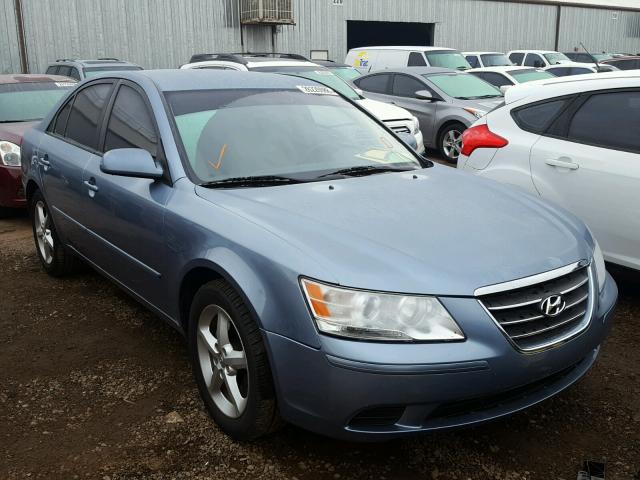 5NPET4AC2AH657268 - 2010 HYUNDAI SONATA GLS BLUE photo 1