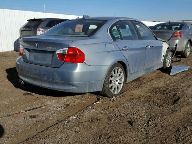 WBAVD33556KV68161 - 2006 BMW 330 XI SILVER photo 4