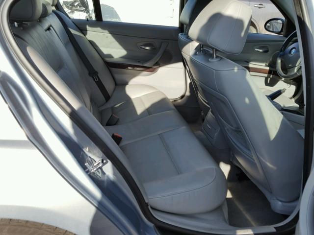 WBAVD33556KV68161 - 2006 BMW 330 XI SILVER photo 6