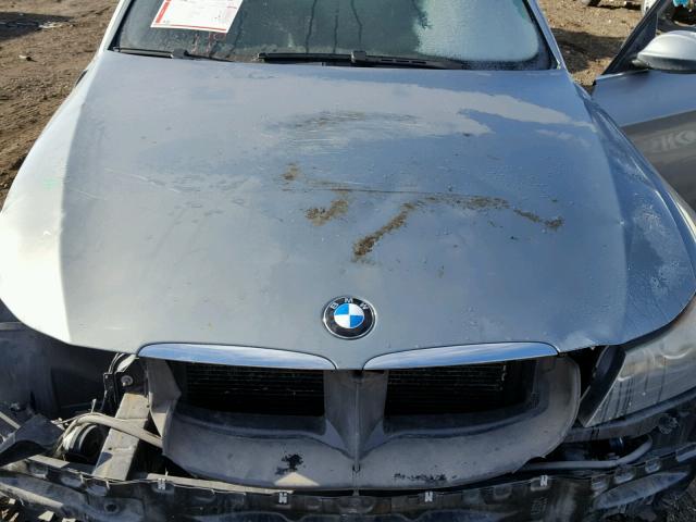 WBAVD33556KV68161 - 2006 BMW 330 XI SILVER photo 7