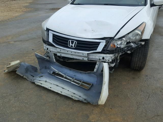 1HGCP26779A126129 - 2009 HONDA ACCORD EX WHITE photo 9