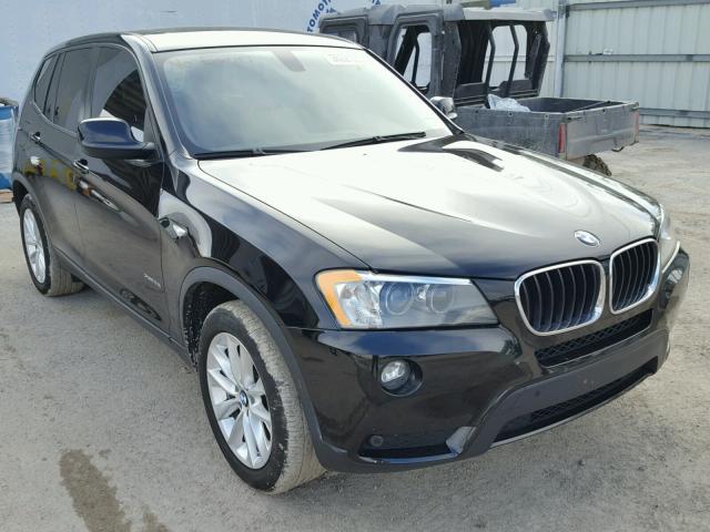 5UXWX9C5XD0A10544 - 2013 BMW X3 XDRIVE2 BLACK photo 1