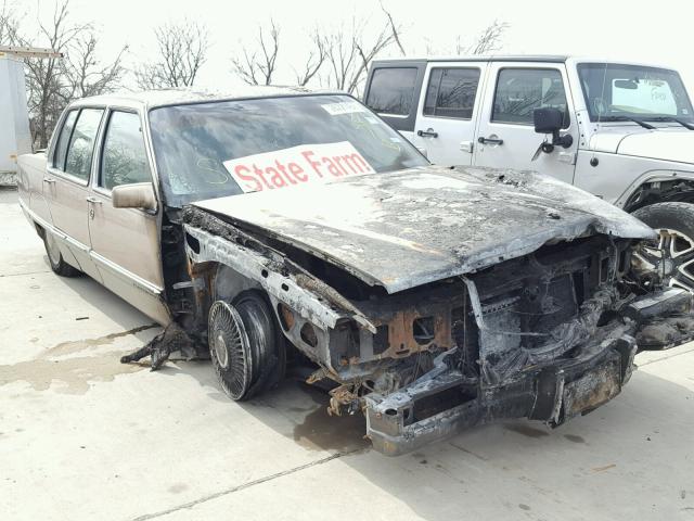 1G6CB53B9M4201043 - 1991 CADILLAC FLEETWOOD TAN photo 1