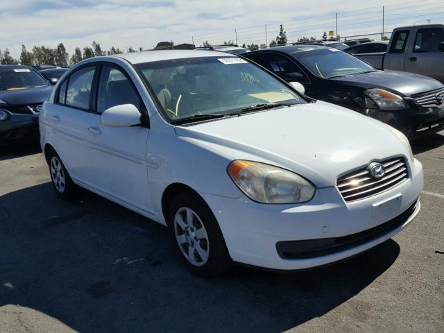 KMHCN46C16U025090 - 2006 HYUNDAI ACCENT GLS WHITE photo 1