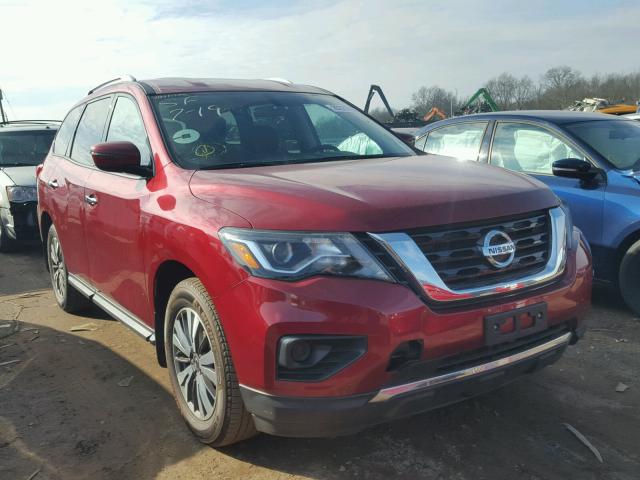 5N1DR2MM7HC666102 - 2017 NISSAN PATHFINDER RED photo 1