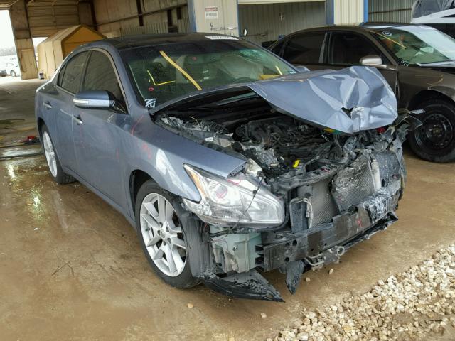 1N4AA5AP4BC805923 - 2011 NISSAN MAXIMA S BLUE photo 1