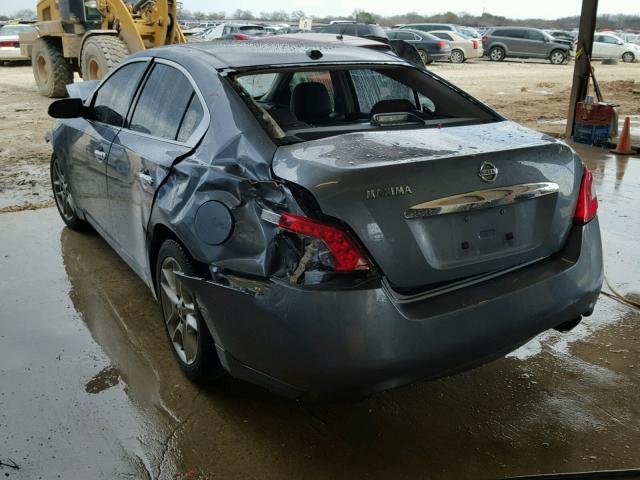 1N4AA5AP4BC805923 - 2011 NISSAN MAXIMA S BLUE photo 3