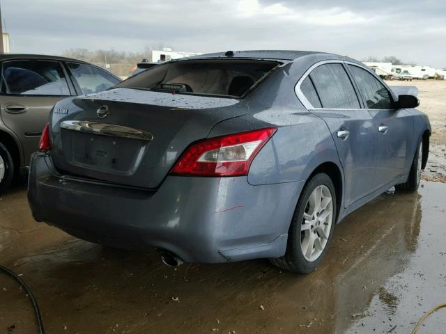 1N4AA5AP4BC805923 - 2011 NISSAN MAXIMA S BLUE photo 4