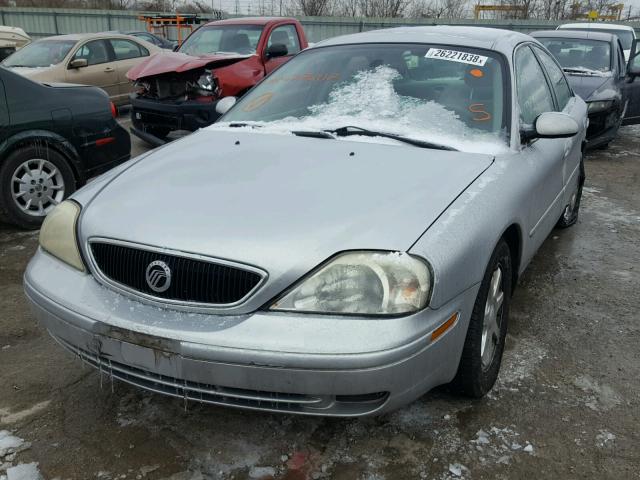 1MEFM50U53A627207 - 2003 MERCURY SABLE GS SILVER photo 2