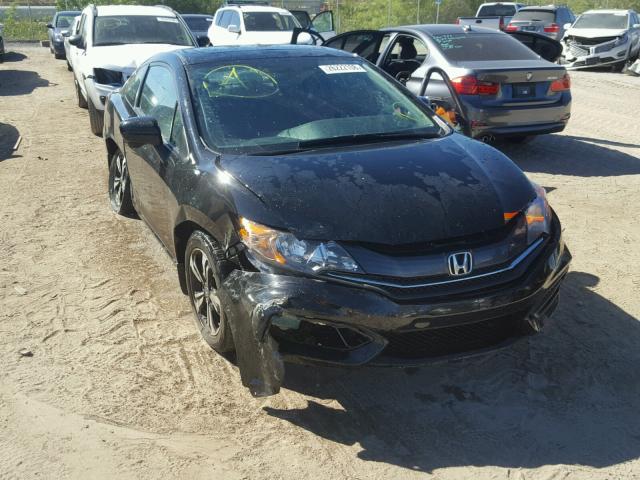 2HGFG3B87EH500543 - 2014 HONDA CIVIC EX შავი ფოტო 1