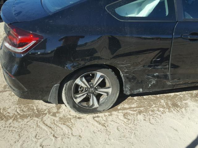 2HGFG3B87EH500543 - 2014 HONDA CIVIC EX შავი ფოტო 9