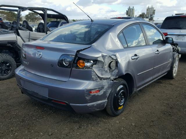 JM1BK323X51298473 - 2005 MAZDA 3 S GRAY photo 4