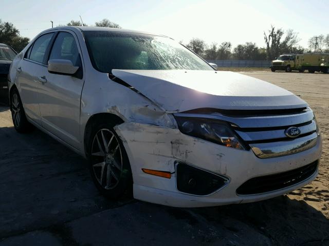 3FAHP0JA9CR105913 - 2012 FORD FUSION SEL WHITE photo 1