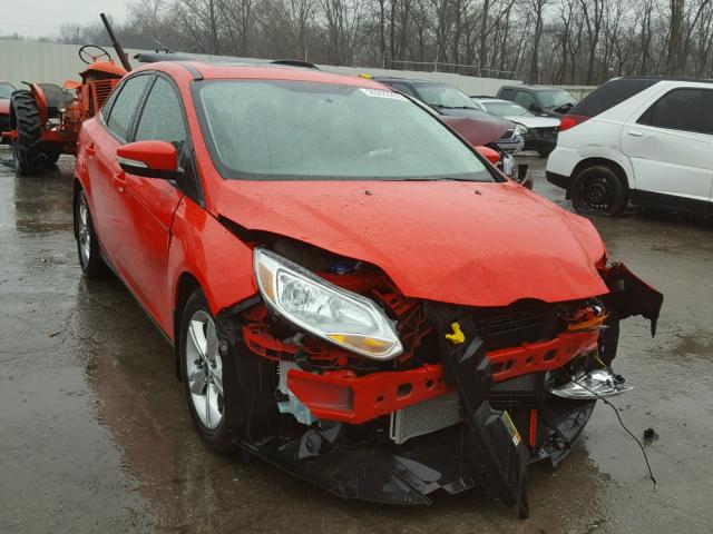 1FADP3F27DL370766 - 2013 FORD FOCUS SE RED photo 1