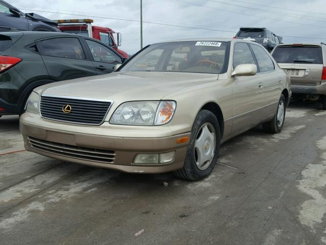 JT8BH28F0X0151967 - 1999 LEXUS LS 400 GOLD photo 2