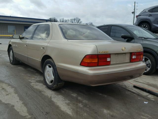 JT8BH28F0X0151967 - 1999 LEXUS LS 400 GOLD photo 3