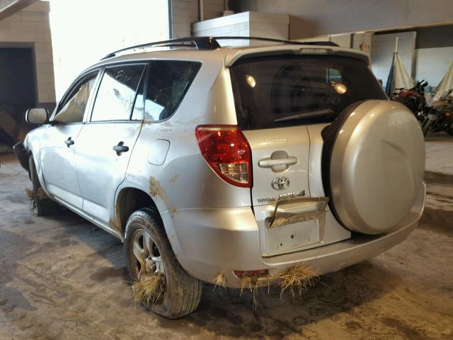 JTMBD33V665037782 - 2006 TOYOTA RAV4 SILVER photo 3