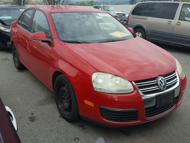 3VWJM71K58M078653 - 2008 VOLKSWAGEN JETTA S RED photo 1