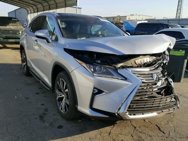 2T2BZMCA3HC103629 - 2017 LEXUS RX 350 SILVER photo 1