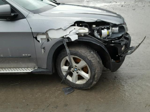 5UXFE43568L021132 - 2008 BMW X5 3.0I GRAY photo 9