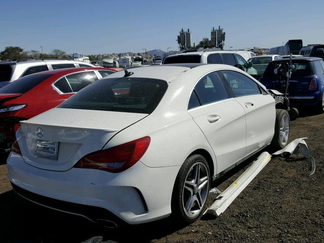 WDDSJ4EB5EN158809 - 2014 MERCEDES-BENZ CLA 250 WHITE photo 4