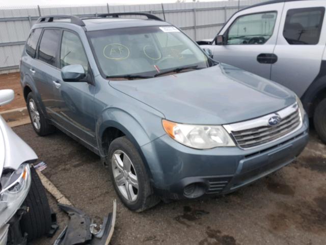 JF2SH63659H744293 - 2009 SUBARU FORESTER 2 TEAL photo 1