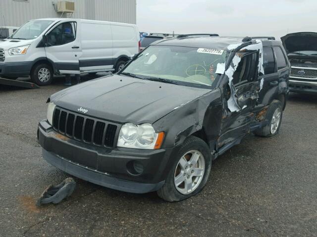 1J4GS48K16C342290 - 2006 JEEP GRAND CHER CHARCOAL photo 2