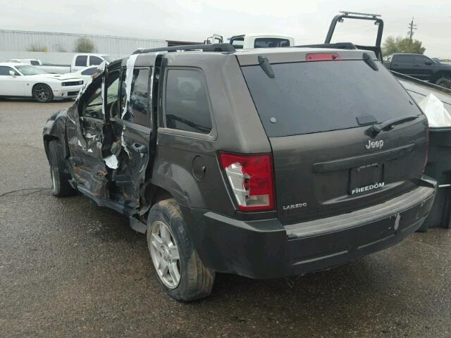 1J4GS48K16C342290 - 2006 JEEP GRAND CHER CHARCOAL photo 3