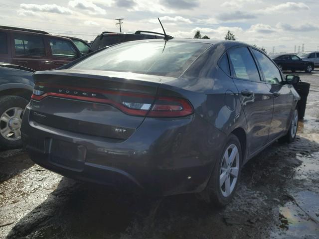 1C3CDFBB5FD352029 - 2015 DODGE DART SXT GRAY photo 4