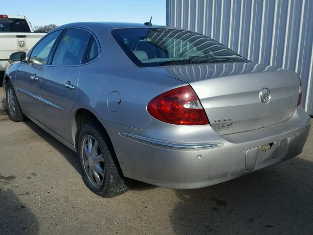 2G4WD582961173025 - 2006 BUICK LACROSSE C SILVER photo 3