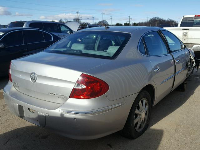 2G4WD582961173025 - 2006 BUICK LACROSSE C SILVER photo 4