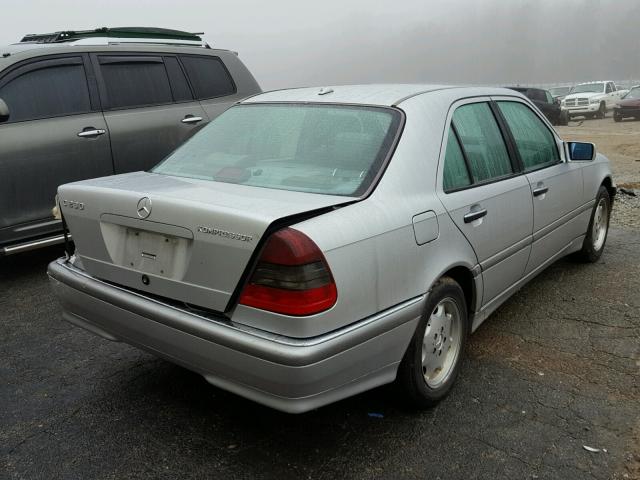 WDBHA24G7YA811401 - 2000 MERCEDES-BENZ C 230 SILVER photo 4