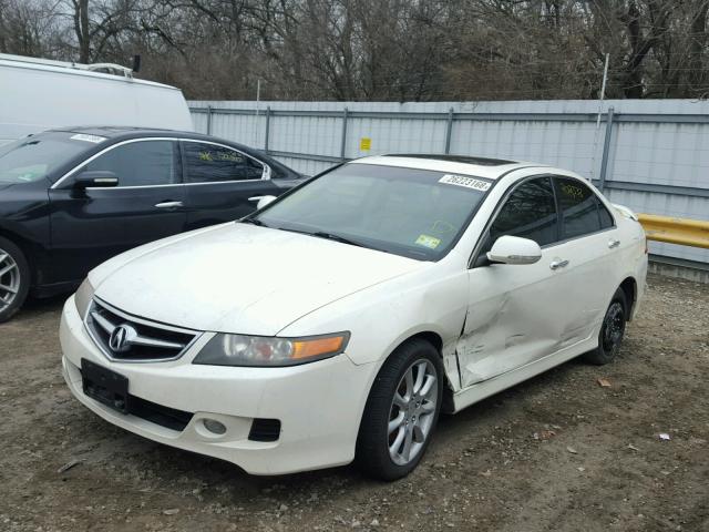 JH4CL969X6C026058 - 2006 ACURA TSX WHITE photo 2